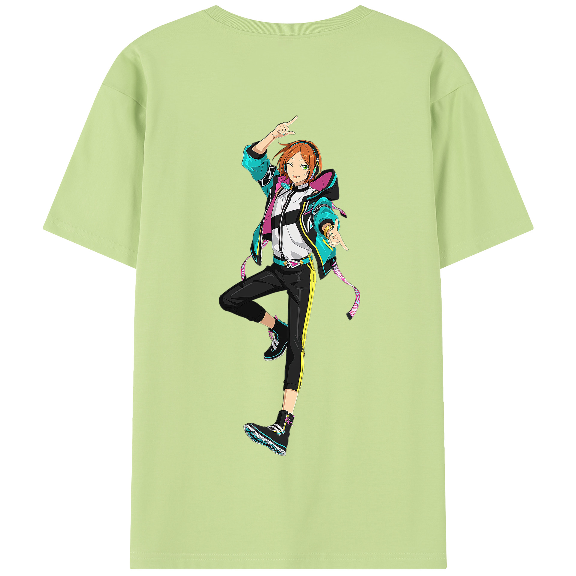 （画像用） あんさんぶるスターズ! Ensemble Stars 綿100％半袖Tシャツ（背面プリント）